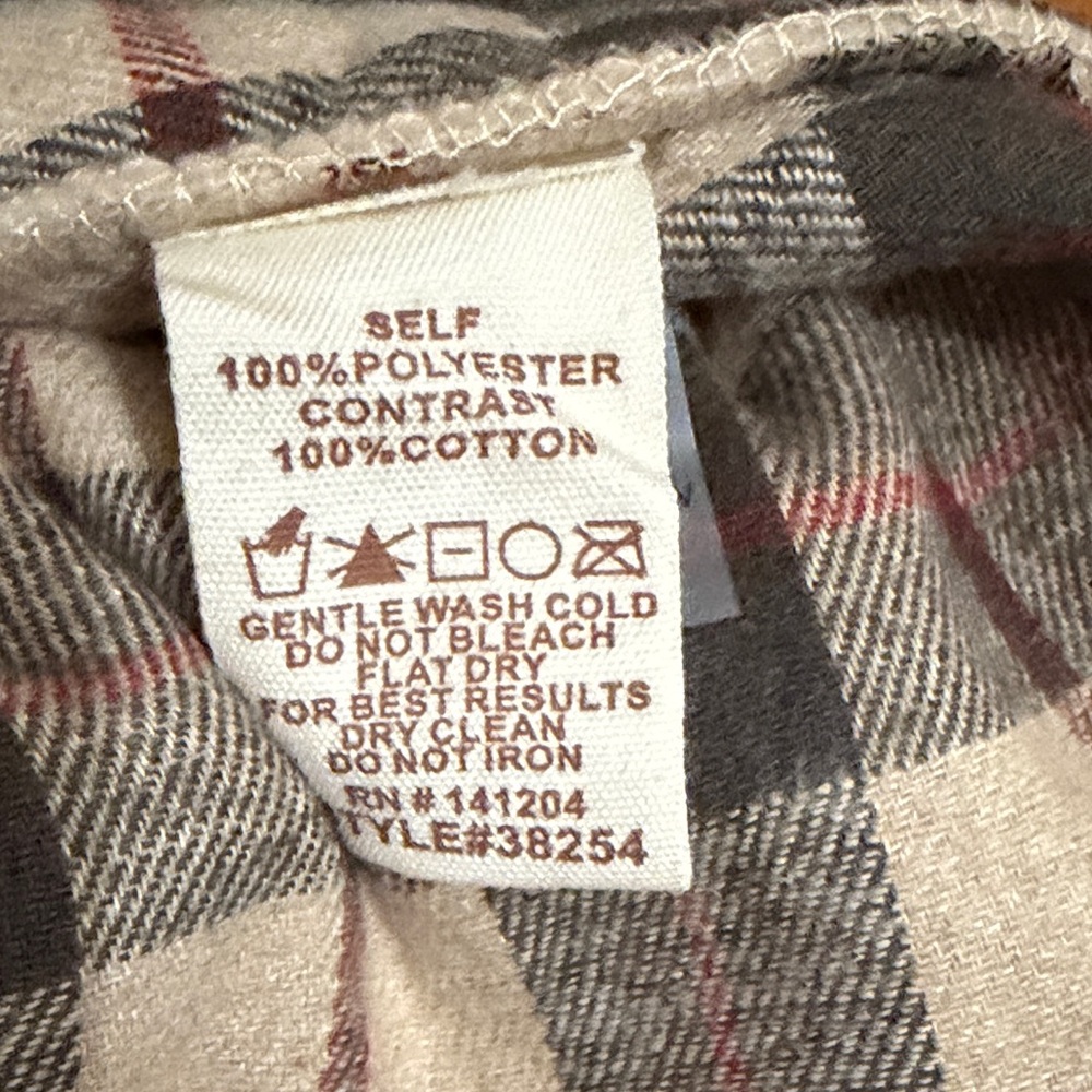Hem & Thread Cream Zip-Front Drawstring Fleece Vest - Picture 7 of 7